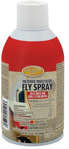 Zep Enforcer 34-2050CVA Country Vet Metered Fly Control Spray, Refill, 30 Day Supply, Brown/A