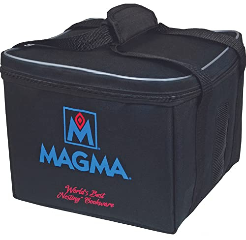 MAGMA A10-364 Padded Storage Case | Protective Carry Bag Nesting Cookware Sets | Ideal for Boat, RV, Camping & Home Organization