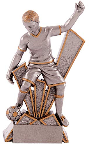 Art-Trophies AT8141 Trofeo Sportivo, Argento, 17 cm