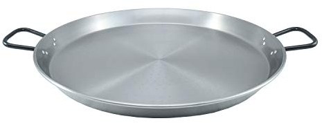 Muurikka Paella Pfanne aus Stahl 60cm für Grill, Gas, offenes Feuer und alle Outdoor-Kochgelegenheiten