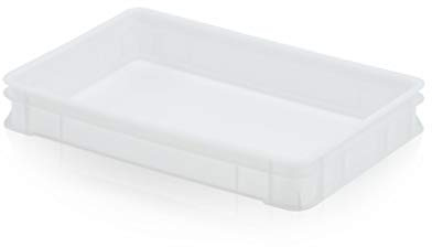 Teigbehälter 60 x 40 x 9,5 * Pizzaballenbox * Pizzateigbox * Teig Pizza Box
