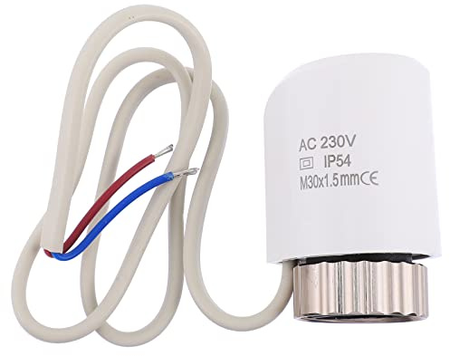 iplusmile Elektrischer Stellantrieb für Fußbodenheizung Thermostatventile 7,0 × 4,0 × 4,0 cm – Geräuschloser Raumregler für präzise Temperaturregelung – for Heizkörperthermostate, Verteilerventile, ze