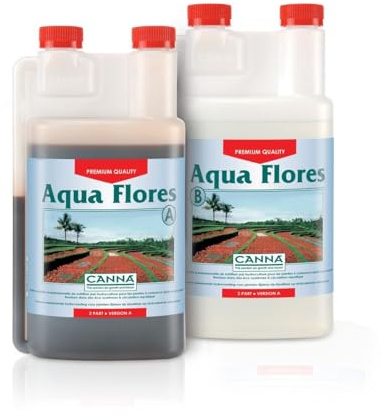 Engrais AQUA FLORES A+B floraison - 2x1L - CANNA