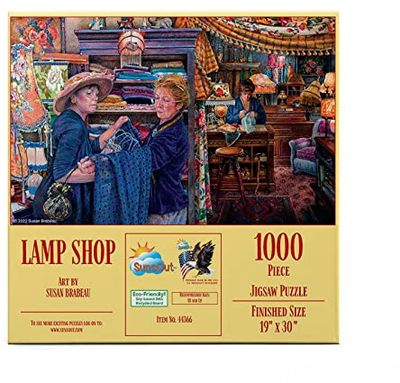 SUNSOUT INC - Lampade Shop 1000 puzzle pc