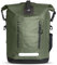Nordlight Mochila Impermeable Roll Top 25L - Hybrid 25 (Verde Oliva) | Bolsa Seca Con Compartimento Para Portátil De 15 Pulgadas, Bolsillos Exteriores E Interiores, Sistema De Transporte Acolchado