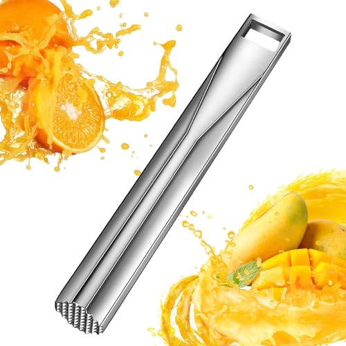 Bar-Stößel – Edelstahl-Stößel – Getränk Obst Mixer für Restaurants Cocktail Milch Tee Cocktail Zubehör