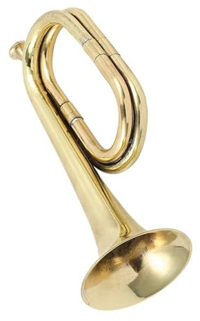 Musikinstrument Trompete Tragbares Traditionelles Blasmusikinstrument Aus Kupferlegierung Trompeten Signalhorn Für Anfänger Einfach Zu Spielen Und Zu Bedienen
