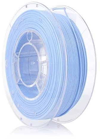 ROSA3D PLA Pastell Filament 1.75 mm für 3D Drucker | Leich Matt PLA 3D Drucker Filament | Blau Spule 0,35 kg