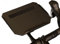 Indoor Bike Trainer Tray - Large - With Edges - Compatible with Wahoo - Matte Black