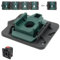5x SLE Profi Akkuhalter für Bosch 18V POWER FOR ALL PBA Home & Garden Akku Wandhalterung Wand Halter Grün