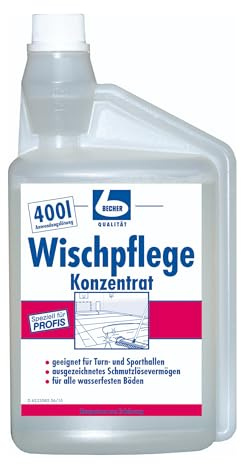 8x Dr. Becher Wischpflege Konzentrat 1 Liter | Flasche (1000 ml)