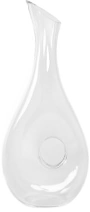 HOMLA Carafe avec trou GLASSY 1,2 l