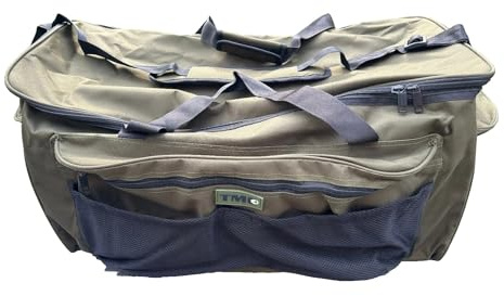 Fiske bärväska kappsäck, sido- och frontförvaring, karp. 67 x 35 x 30