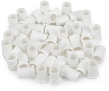 LavaPlumb 22mm Pipe Inserts 50 Pack Push Fit Plumbing Fittings Plastic | White 22mm pipe inserts for plastic, PEX and PB plumbing pipe. Support sleeves for pushfit and compression fittings, 50 pack