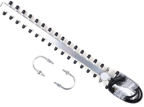 WSOLDMA DE 2.4G LTE Yagi-Antenne, 25 dBi Außenantenne, 2400-2500 MHz, RP-SMA-Anschluss mit 1,5 m Kabel, für Netzwerkrouter und andere Funkgeräte