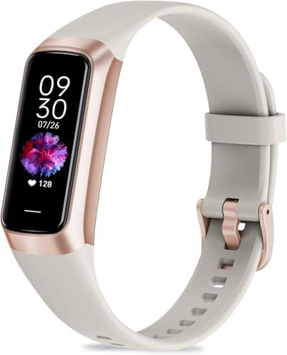 MORELOCO Fitness Tracker Smartwatch Herren Damen,24H Herzfrequenz- & Schlaftracking,Blutsauerstoff-Tracking, 20+ Sportmodi,1,1 AMOLED Display, Schrittzähler, IP67 wasserdicht für iOS Android (Weiß)