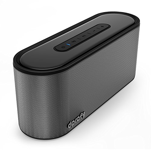 Dprofy H4P-K 20W Bluetooth Speaker, 24H Playtime, Dual Driver, Built-in Mic, TF Card, Grey