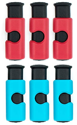 Premium Grade Food Bag Squeeze Clips Bread Clips Rubber Lid Non-slip Sealer Bag Cinches Easy Use Lock 6 Pcs