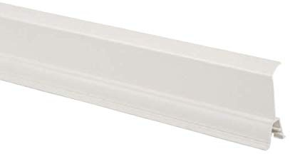 KOMIB 100 x 50 mm Brüstungskanal/Kabelkanal/Elektro Schacht Brüstungskanal Reinweiß (RAL 9010) + ZUBEHÖR (Trennsteg - 1 Stück - 2M)