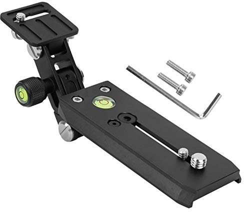 EBTOOLS Placa de liberación rápida para teleobjetivo objetivo objetivo de telezoom, con enfoque largo, zapata rápida para observación de pájaros (F120-50)