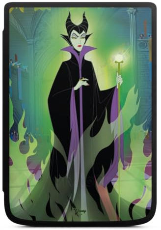 DeinDesign Coque pour liseuse Compatible avec Vivlio Touch HD Plus Etui pour liseuse Protection pour liseuse Maléfique La Belle au Bois Dormant Disney
