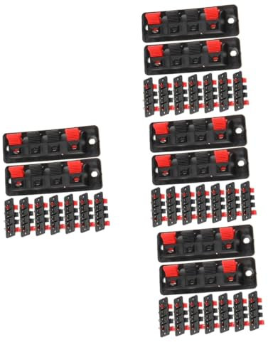 ifundom 4sets Verdrahtung Terminal Lautsprecher Anschlüsse Für Terminal Platte 10 Stücke * 4