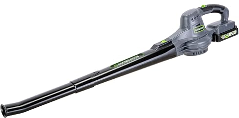 Genesis G20MAX - Soffiatore/spazzatrice senza fili, 20 V, 2 velocità, con batteria da 2,0 Ah e caricabatterie