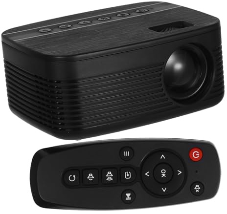 KONTONTY 1080p Led-projektor Multifunktionsprojektor Heimkinoprojektor Videoplayer Tragbar