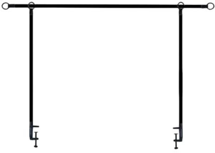 Supporto per da tavolo, telaio ad in metallo regolabile, supporto per da tavolo riutilizzabile, barre per esposizione aste appese, cornice ad per fiori a palloncino per matrimoni,