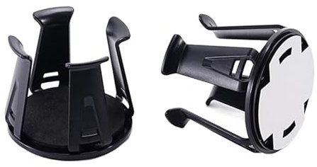 HAFRILY 2 Stück Getränkehalter Auto Universaler Becherhalter Kanister und Flaschen an Bord Flaschenhalter Auto für Fahrer, Passagiere, Rücksitz Becherhalter