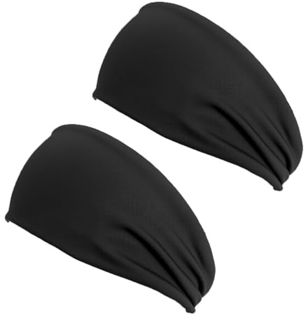 DmDoyy Bandeau Cheveux, Anti-Humidité Sports Hairband Unisexe, Bandeau Cheveux Femme Homme, Pour Course À Pied Yoga Gym Cyclisme Running Basketball