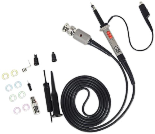 PINTECH Sonde d'oscilloscope 1X/10X, sondes haute tension 350 MHz