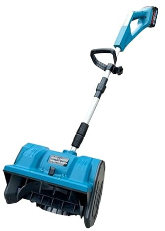 Chasse-Neige Portable Pliable sans Fil À Batterie Au Lithium for Le Déneigement des Routes Neige DéGagéE sans Effort(5)