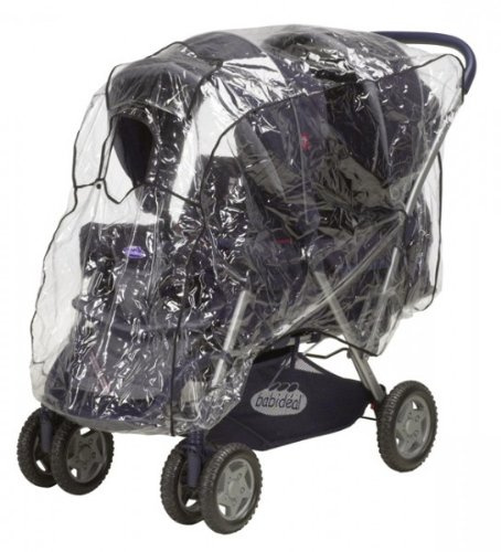 Playshoes Regenverdeck für Tandem-Kinderwagen