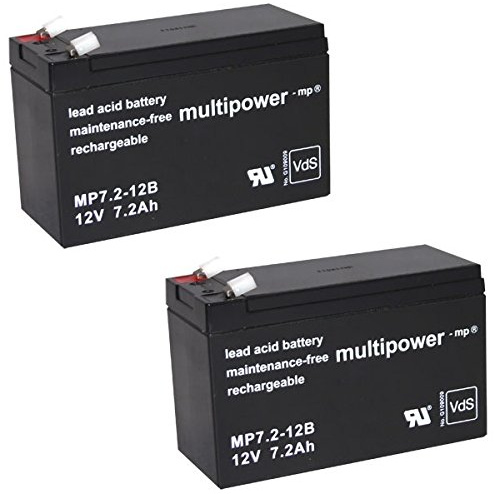 2X Ersatz Akku für 12V 7,2Ah Treppenlift Sitzlift Flow 1 2 Acorn Superglide 120 bgl. SBB Sunbright 6-FM-7 SP12-7.2 ES7.2-12 SPT12-7.2 6FM7.2 NP7.2-12 SR GB12-7.2 1272
