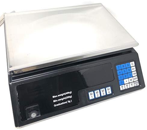 TEMPO DI SALDI Bilancia Elettronica Digitale Professionale Min. 5 Gr Max. 40 Kg Divisione 5 Gr