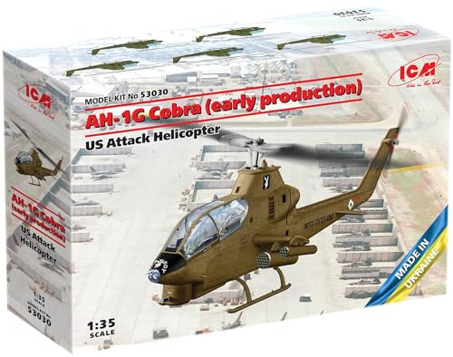 ICM 1:35 - AH-1G Cobra US Attack Helicopter (Early Prod)
