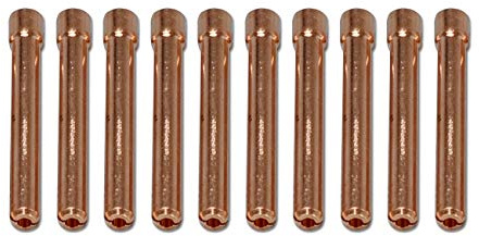 RIVERWELD WIG-Schweißzangen 10N24, 2,4 mm Düse, 10 Stück | 3/32 für QQ300 PTA DB SR WP 17 18 26 WIG-Schweißbrenner