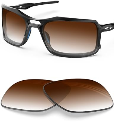 BlazerBuck Verres de rechange polarisés pour lunettes de soleil Oakley Triggerman OO9266