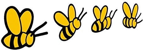 Auto Aufkleber, Kreative Bienen Form LKW Fahrzeug Karosserie Stoßstange Fenster Aufkleber Aufkleber Dekoration