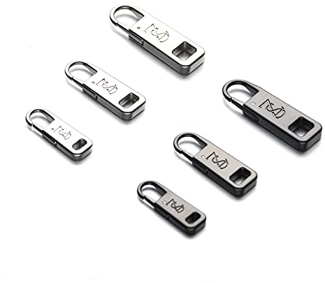 Zpsolution Zipper Pull Replacement - 3 Size More Suitable for Different Zippers - Easy Use for Broken and Missing Zipper Pulls