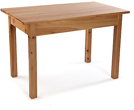 VERSA Tavolo da Pranzo Sparrow in Stile Rustico, Misure (A x L x P) 80 x 70 x 120 cm, Marrone