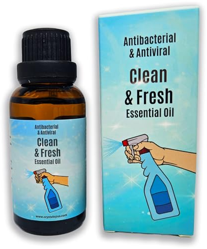 7 Essential Oil & White Vinegar Household Cleaner. Recycle Your Spray Bottle to Make 1 Litre. 100% Pure, Natural, Eco-Friendly, Cruelty Free, Plant Based & Economical. Antibacterial & Antiviral.
