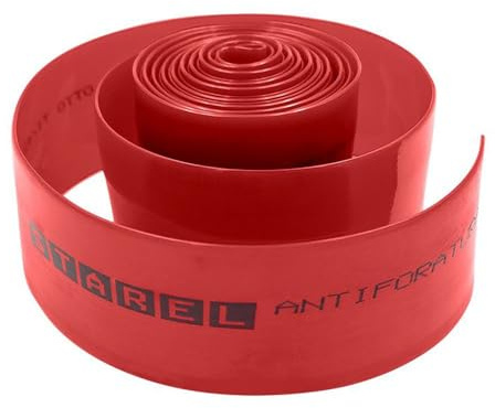 MVTEK 60mm x 2250mm Bicycle Tyre Puncture Resistant Tape Puncture Proof 1mm Thickness Puncture Protection Fat Bicycle Inner Tube Protector Bordeaux