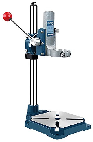 Soporte para Taladro de Banco, Taladro de Columna, Taladro de Columna con Tornillo de Banco/Placa de presión, Soporte para Taladro de Columna multifunción con Cabezal Giratorio de 90° para t