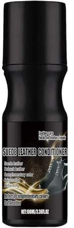 GNAUMORE Black Suede Restorer,Suede Colour Restorer Black,Suede Cleaner,The Leather Suede Conditioner,Suede Color Restorer,Suede Leather Cleaner Shoes,Suede Cleaner and Protector,100ml