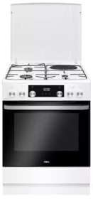Cuisinière Mixte 77l 4 Feux Blanc - ACM7037RB
