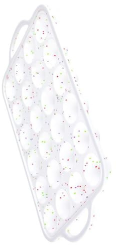 Hangsu Moules à madeleines françaises antiadhésifs avec construction en silicone renforcé, passe au four jusqu'à 230 ℃, facile à nettoyer, pour gâteaux, congélateurs, moules à gâteaux