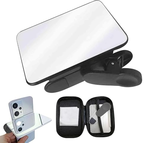 Spiegel-Effektlinse – Tragbares Clip-On-Objektiv, Handy-Kamera-Reflexions-Zubehör, Fotografie-Werkzeug, kreative Bilderfassung, leichtes Design, Enthusiasten, Inhalte, Fotografen, Camping