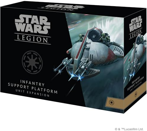 Atomic Mass Games Star Wars: Legion Infantry Support Platform Unit Expansion: Galactic Republic Expansion: Heavy Unit: Customizable Miniature: 216+ Age